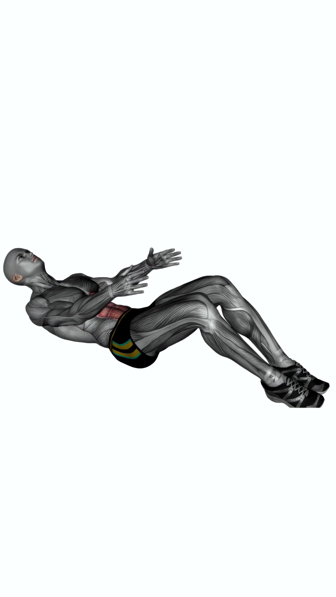 Abdominal Crunches With Hold