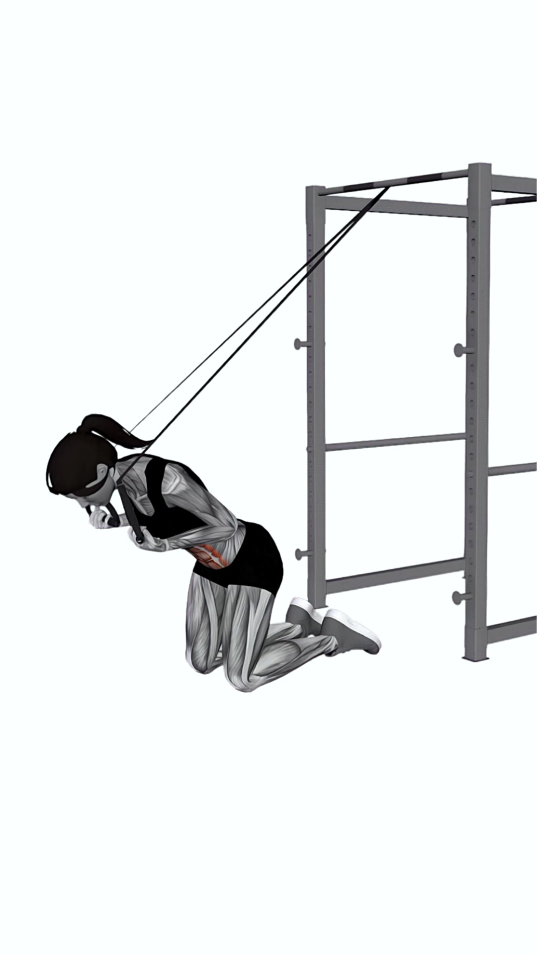 Band Kneeling Crunch