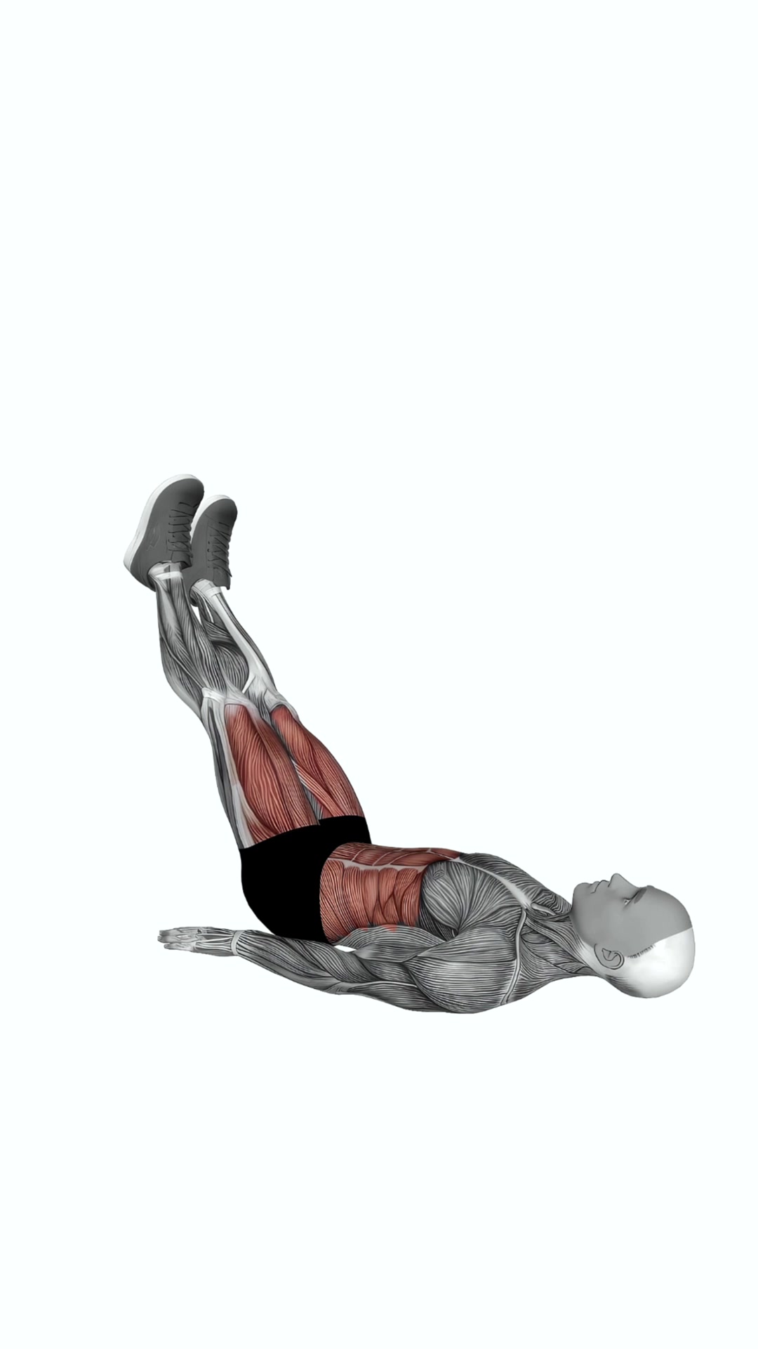 Criss Cross Leg Raises