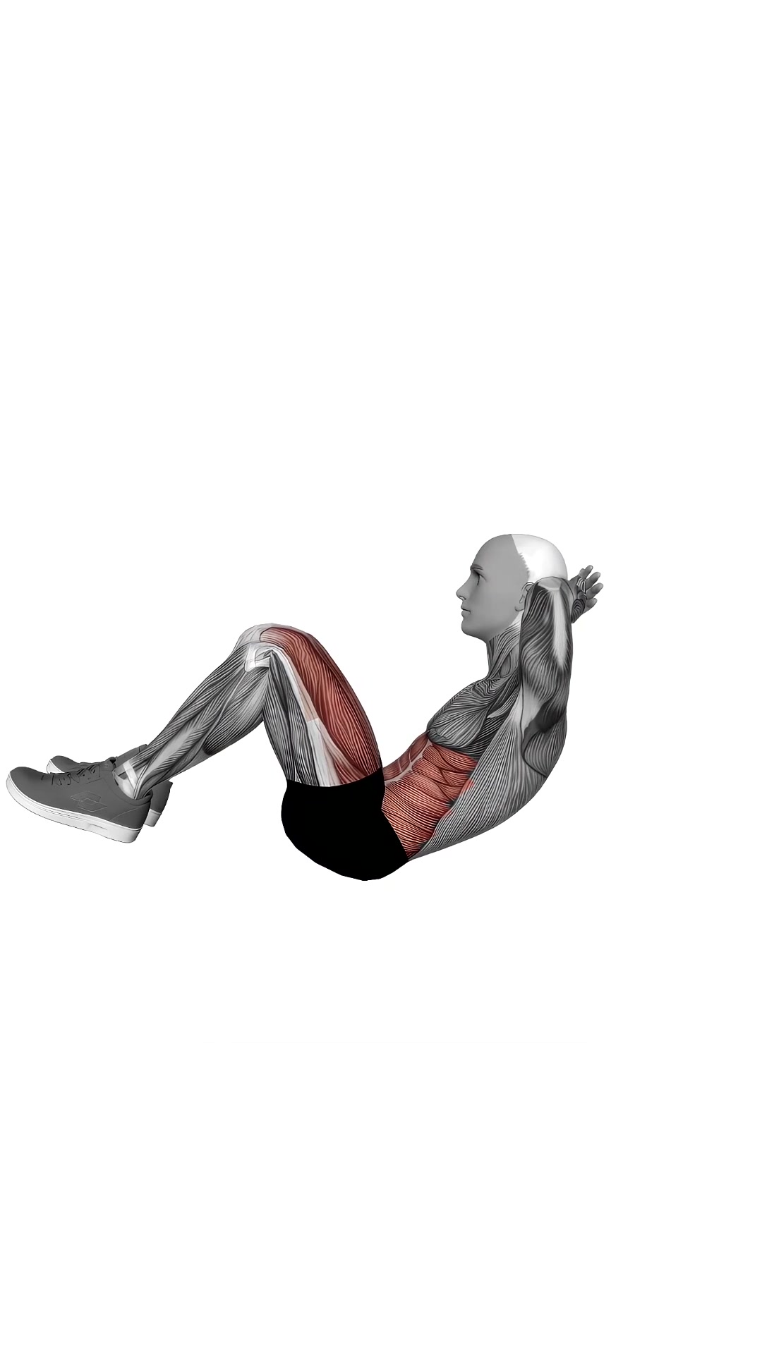 Crunch Leg Raise