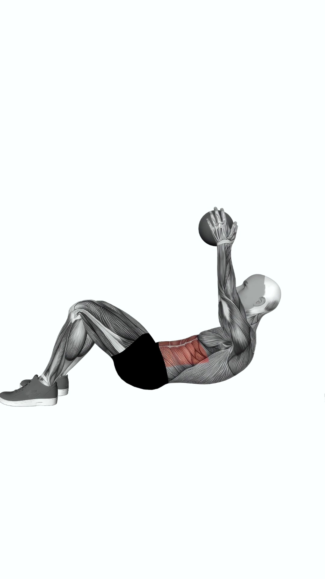 Crunch With Medicine Ball