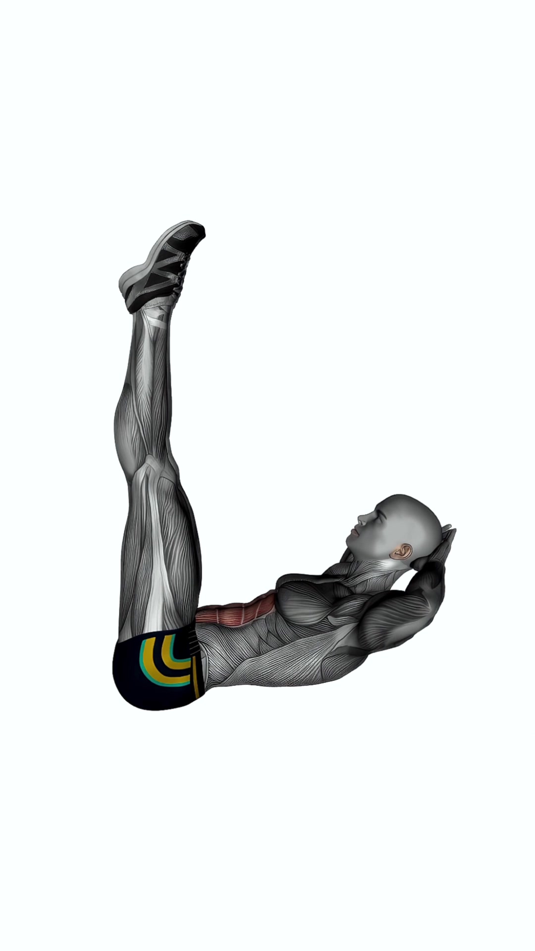 Raised Leg Crunch