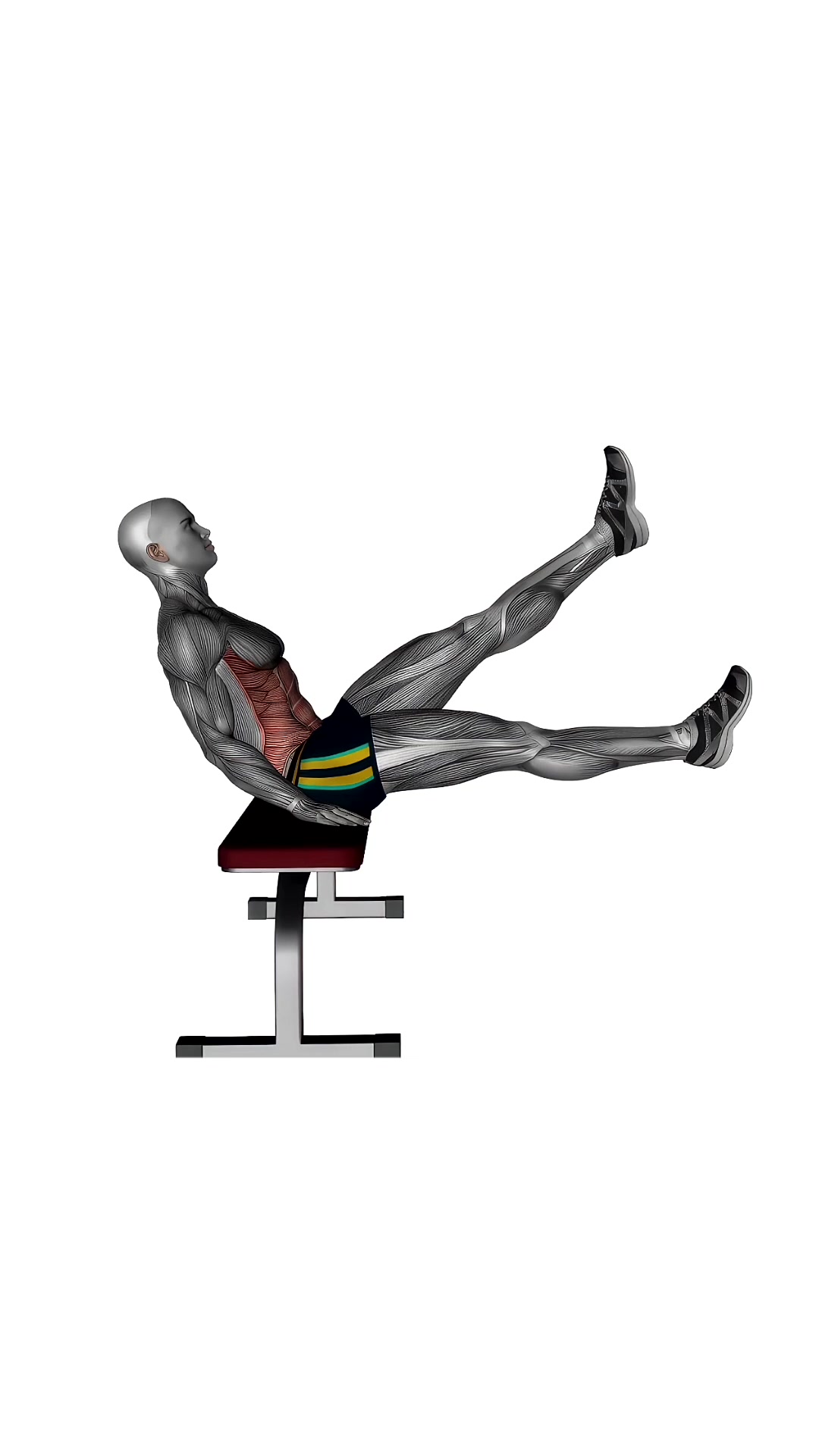 Seated Flutter Kicks