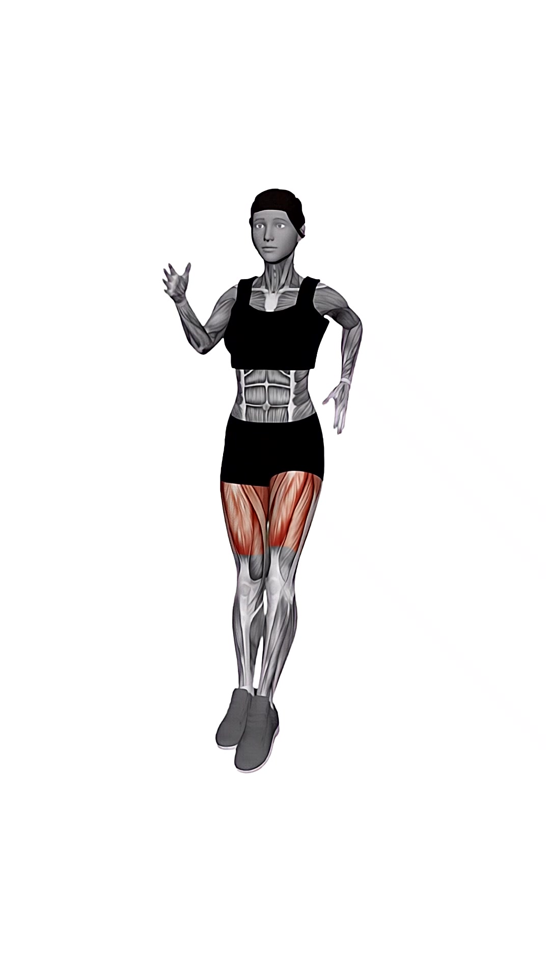 Alternate Front Kick In Place