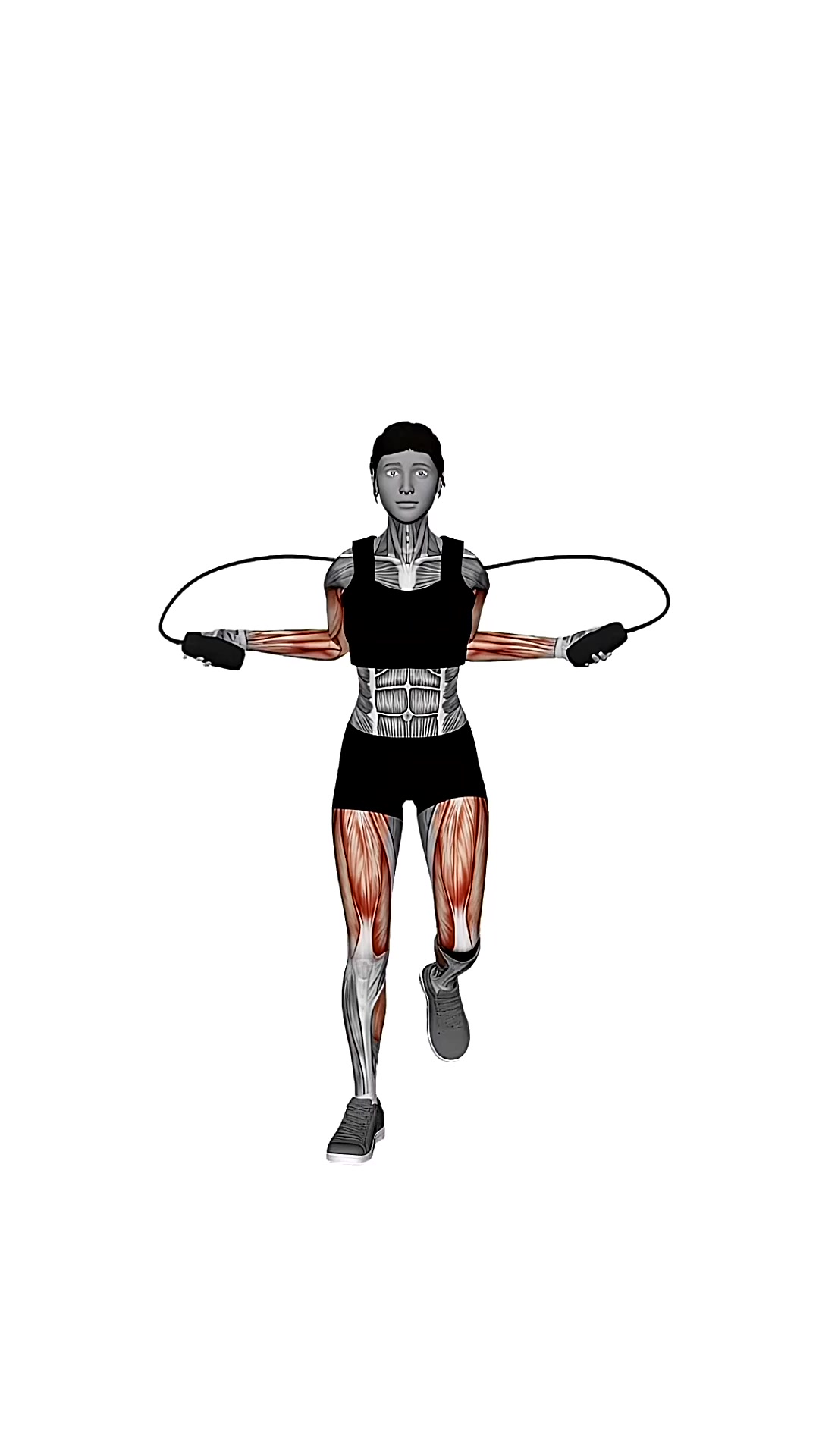 Jump Rope Alternating Foot