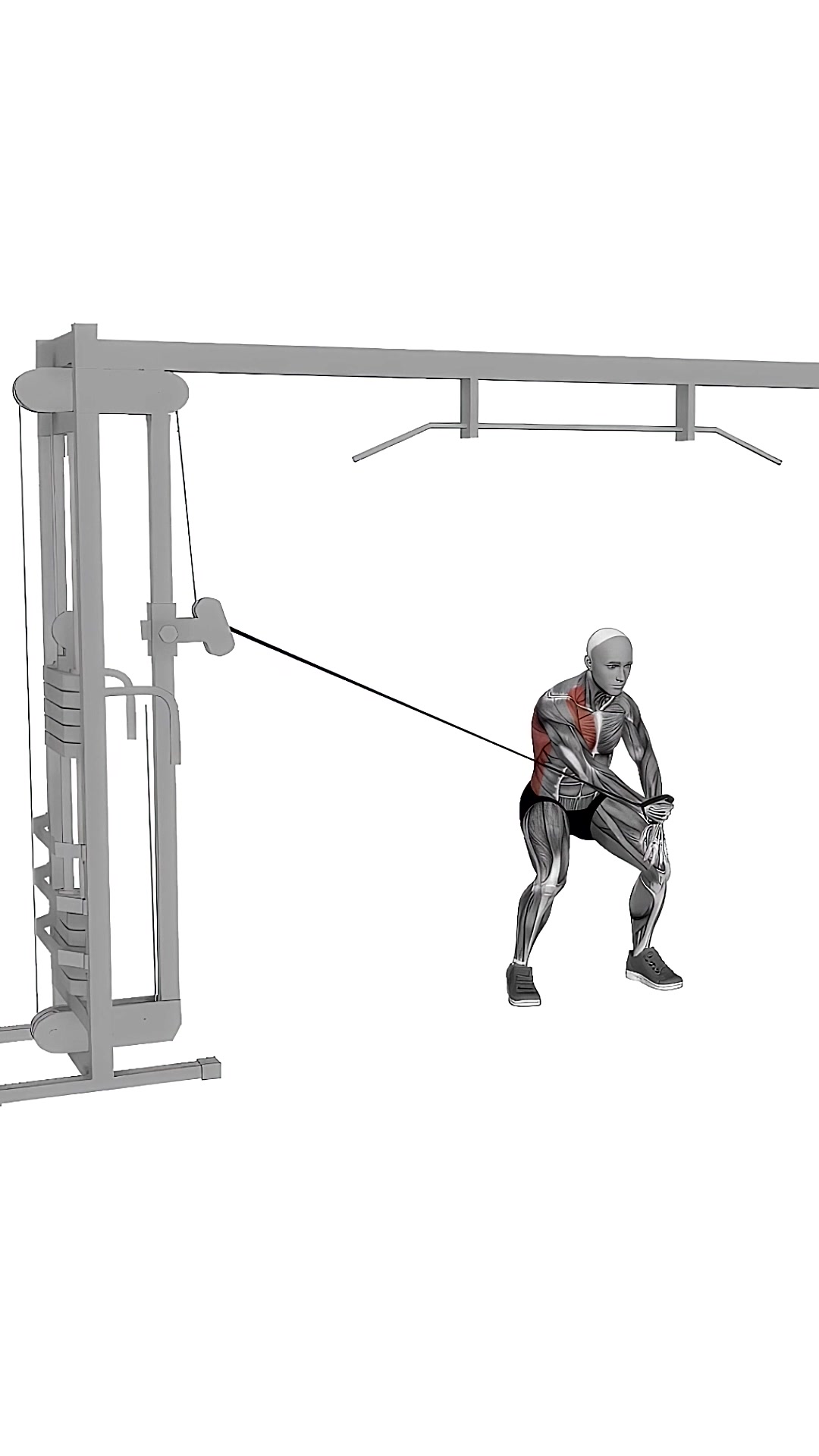 Cable One Arm Chest Fly Bent