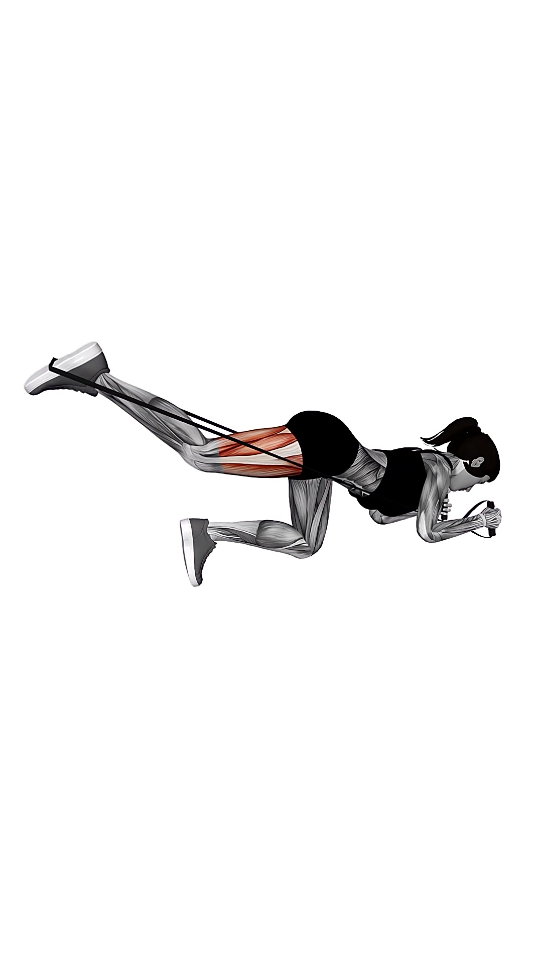 Band Kneeling Rear Kick