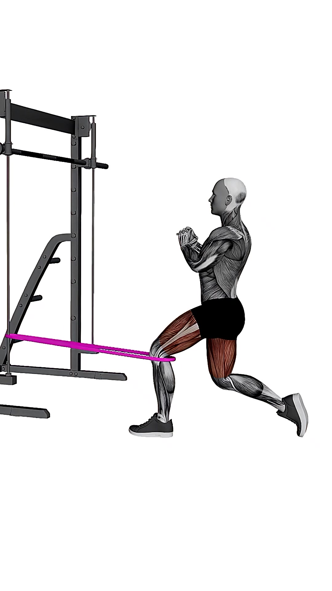 Band Spanish Split Squat