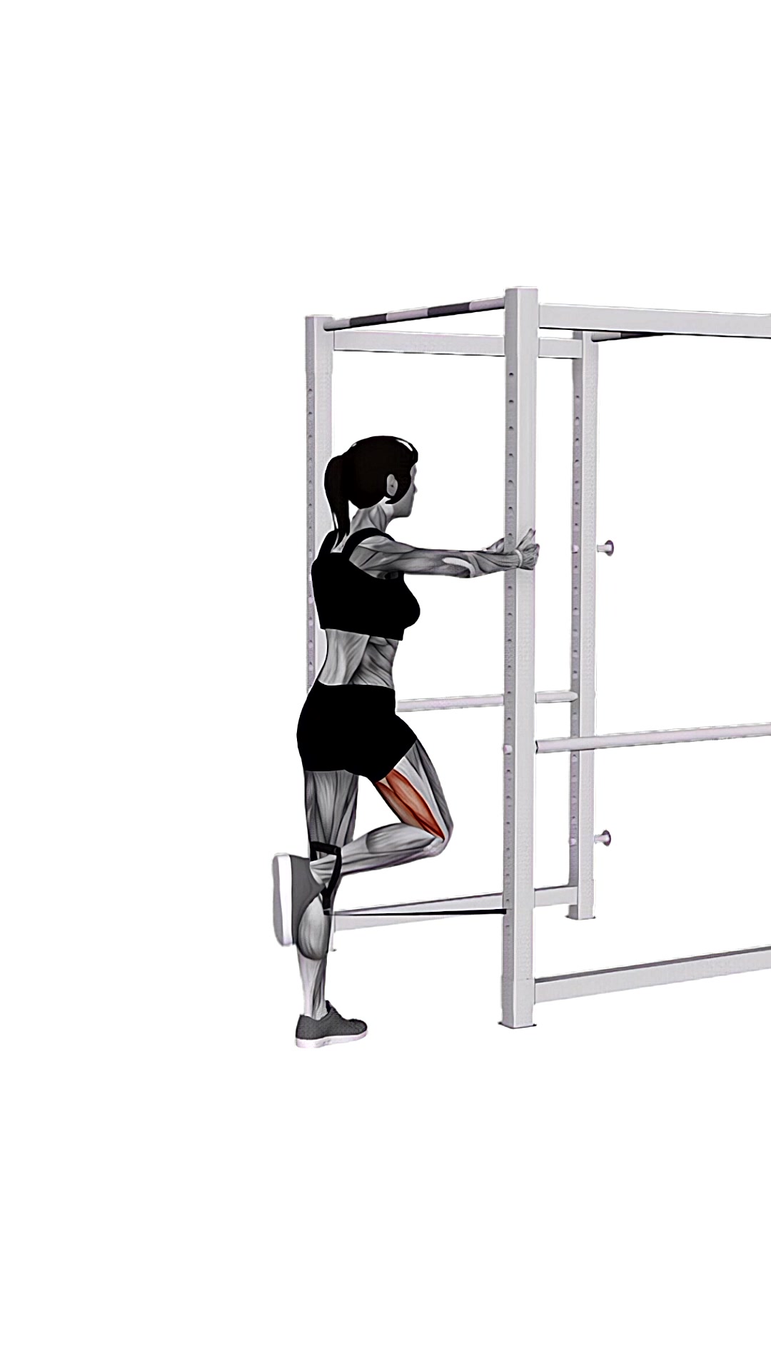 Band Standing Leg Curl