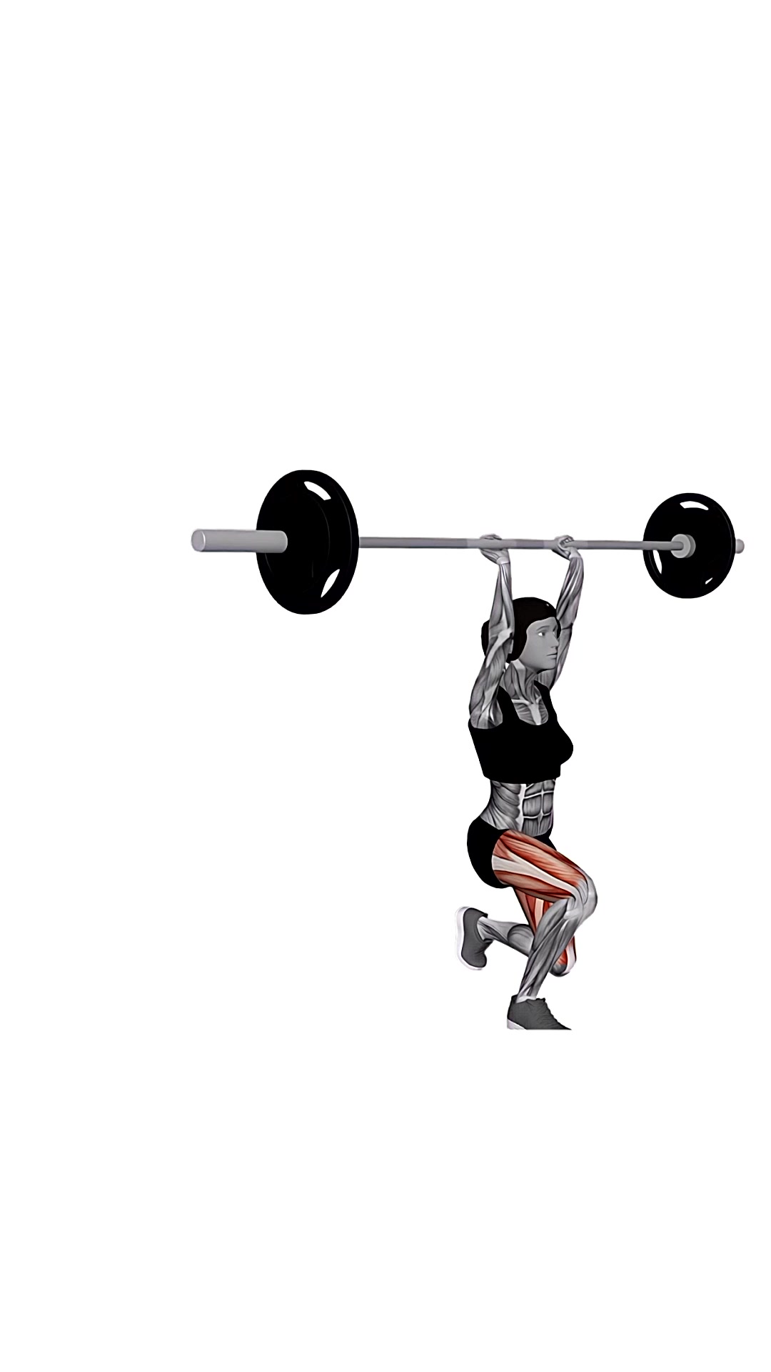 Barbell Overhead Lunge