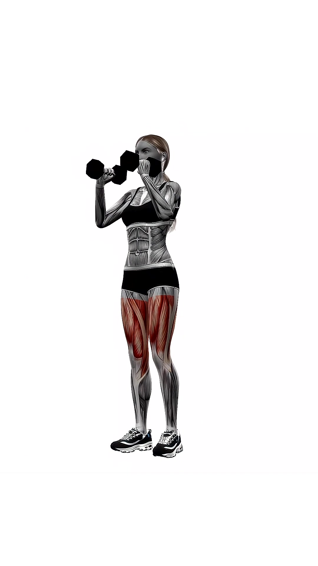 Dumbbell Curtsy Lunge