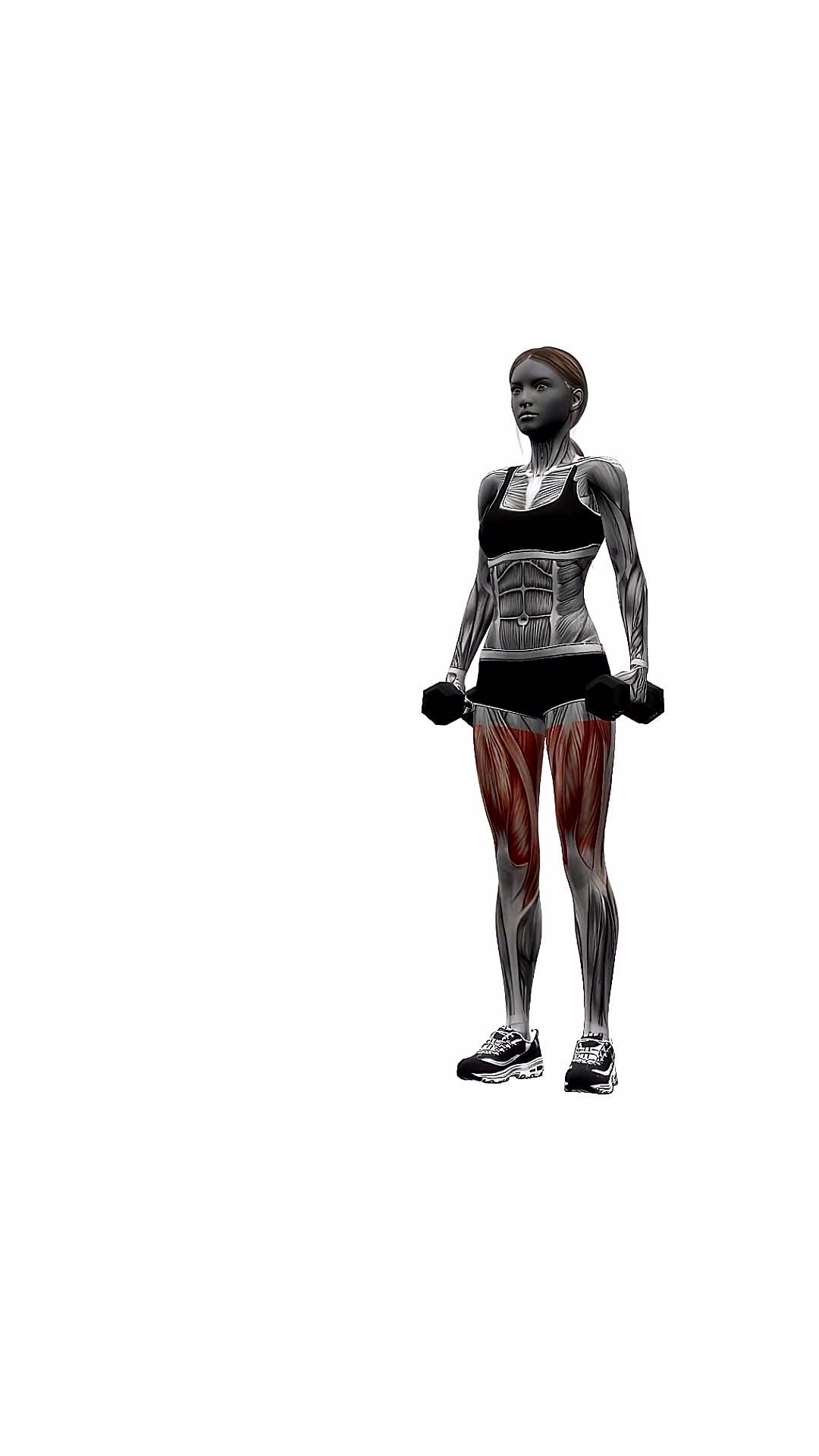 Dumbbell Lunge Alternating On The Spot
