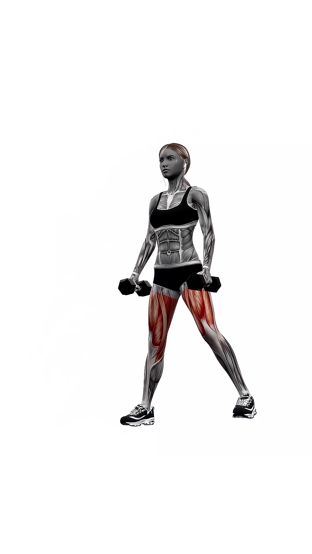 Dumbbell Side Lunge Left N Right