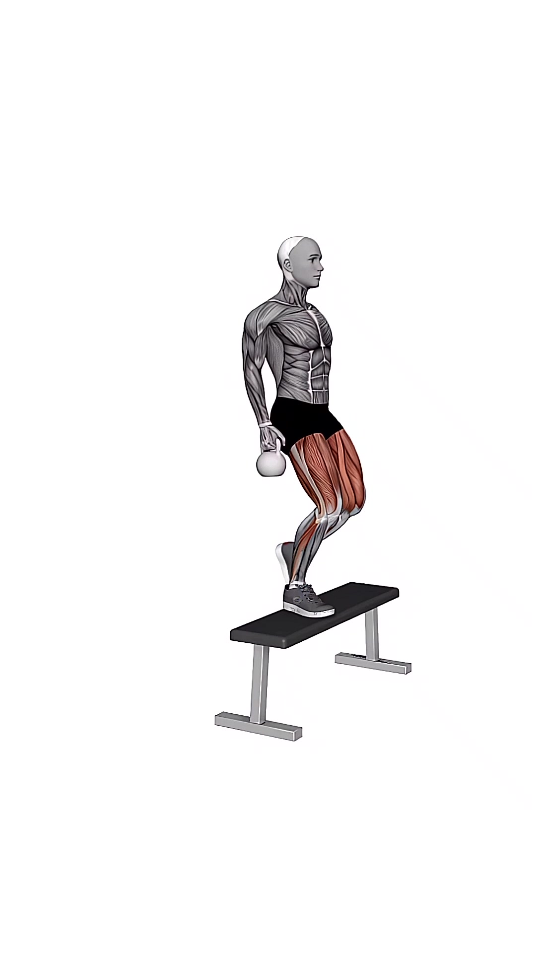 Kettlebell Step-up