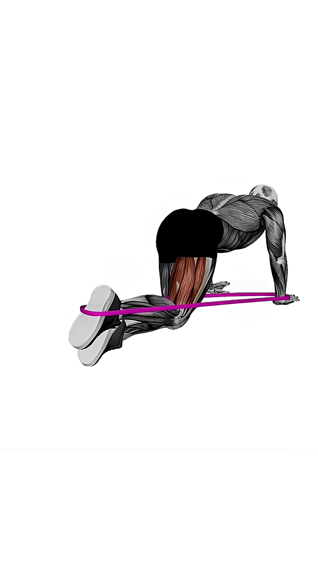 Resistance Band Leg Kickback