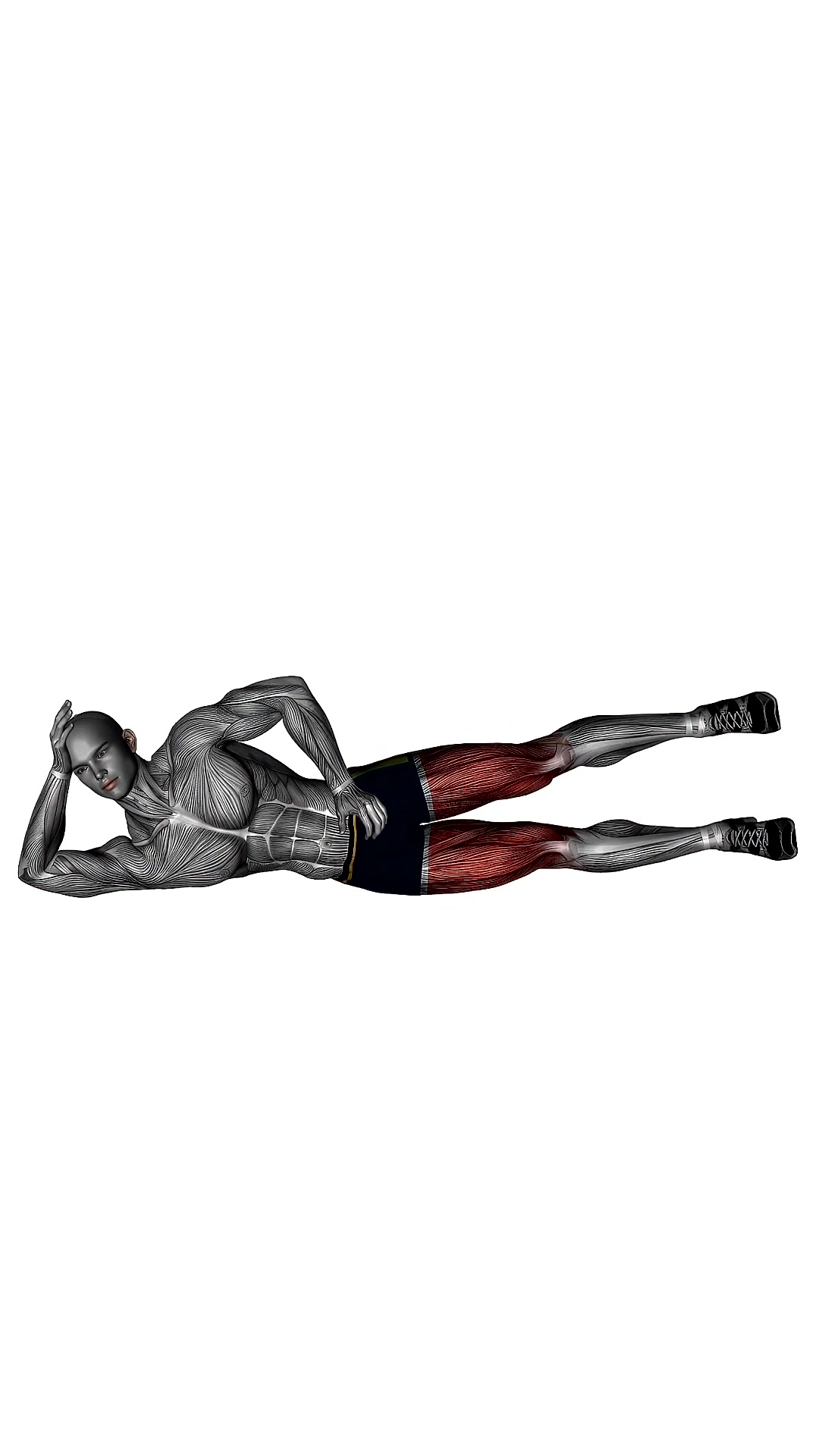 Side Lying Leg Lift Left