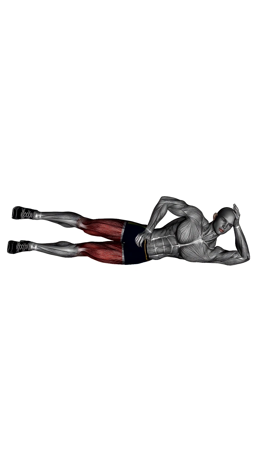 Side Lying Leg Lift Right