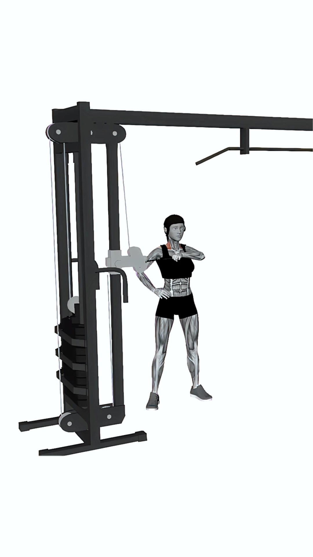 Cable Single Arm Reverse Fly