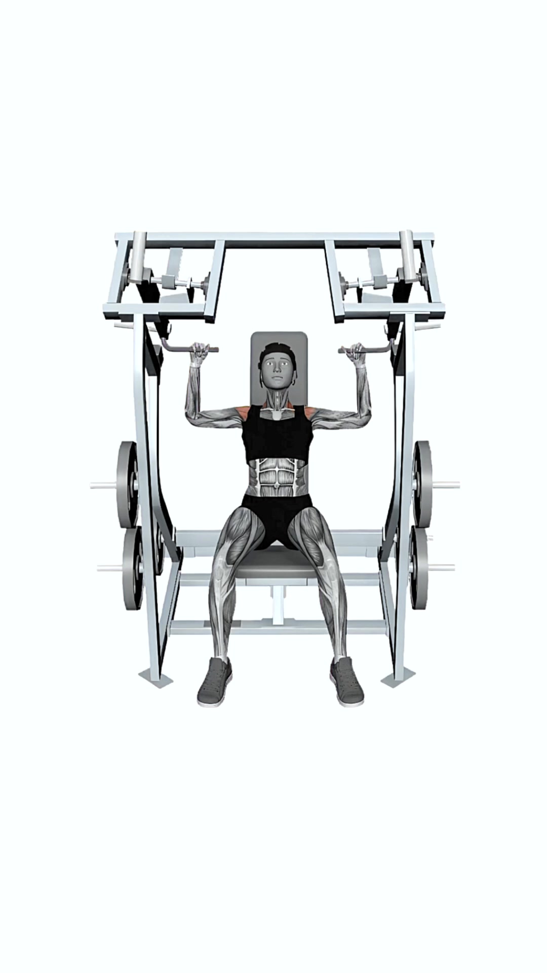 Iso Lateral Shoulder Press Both Arm