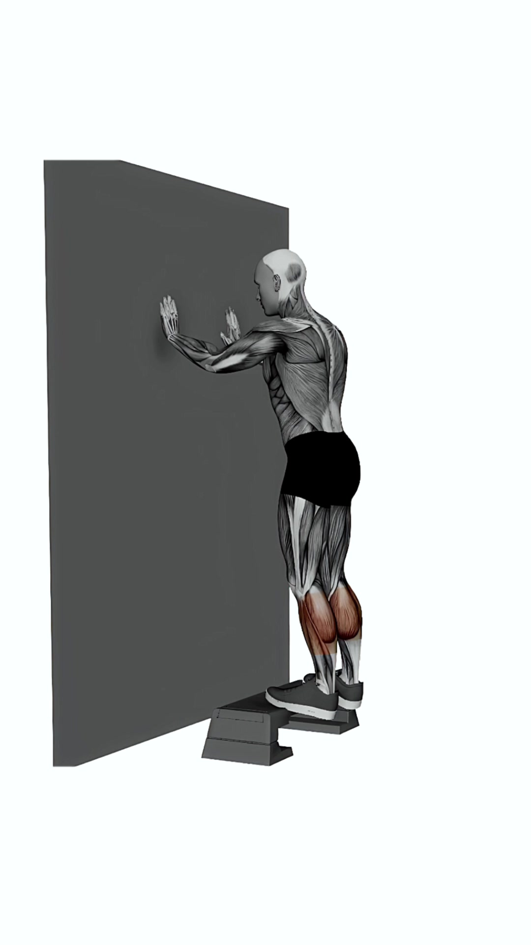 Calves Stretch On Step