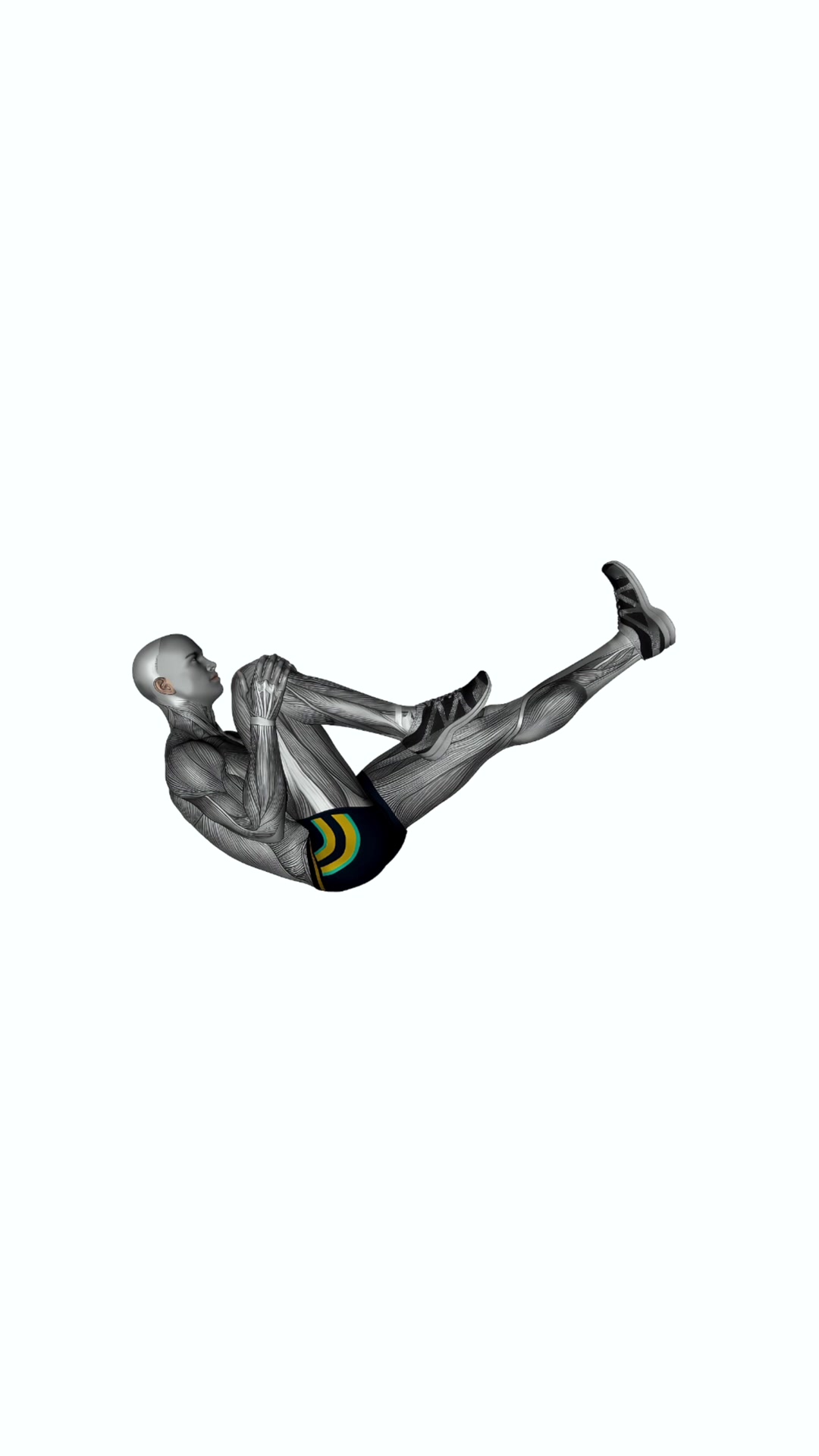 Lying Hip Flexor Stretch