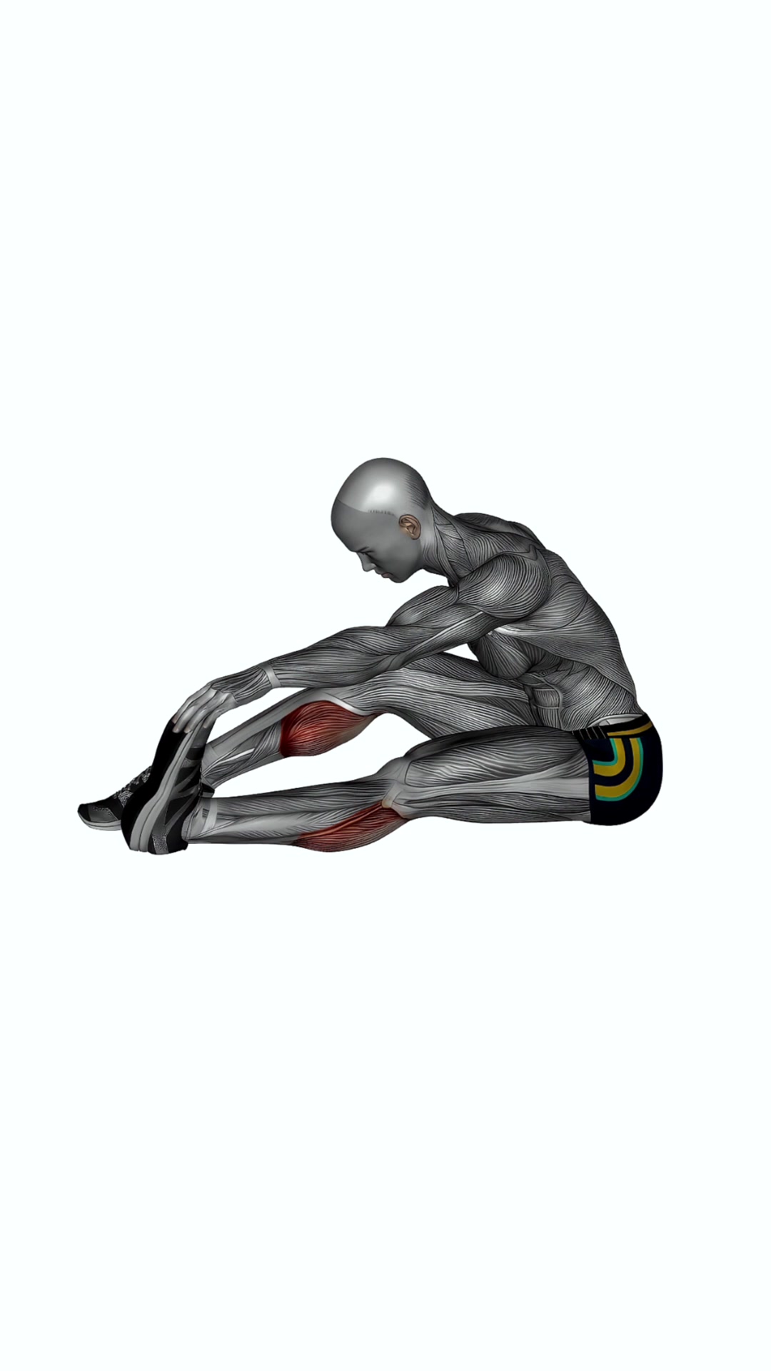 Seated Calf Stretch