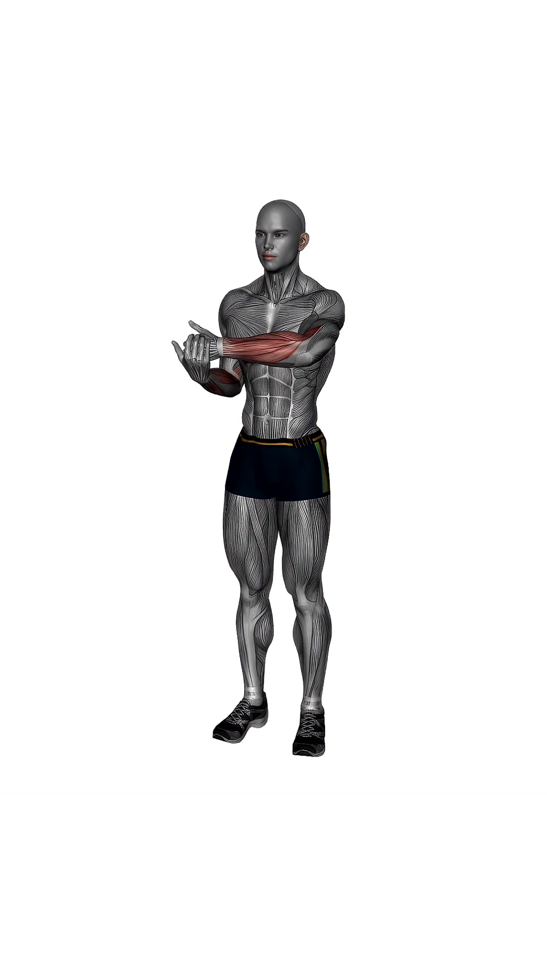 Side Wrist Pull Stretch