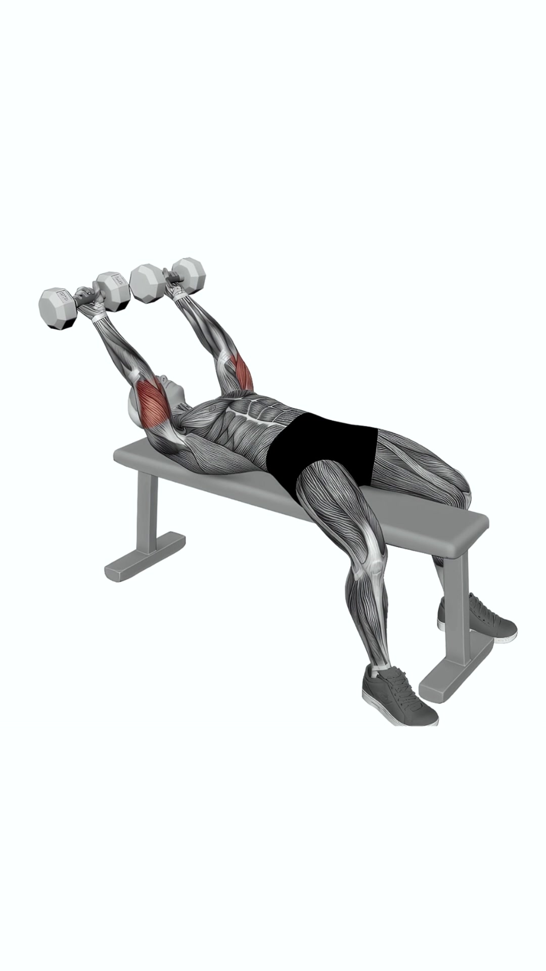 Dumbbell Pronate-grip Triceps Extension