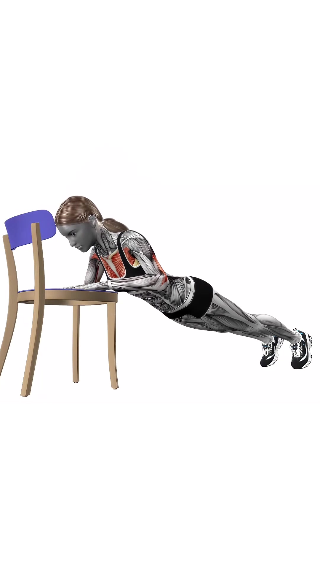 Incline Push Ups On Chair