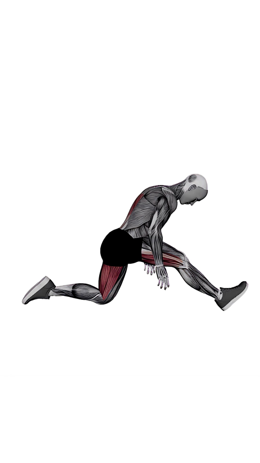 Half Monkey Pose